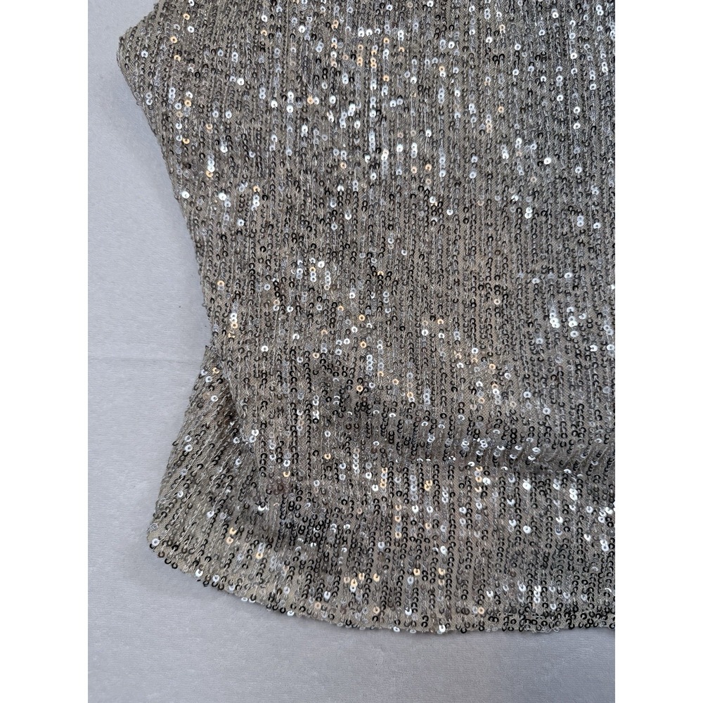 Heartloom Women's Shimmer Gold Top Size XS NWT - Picture 2 of 7